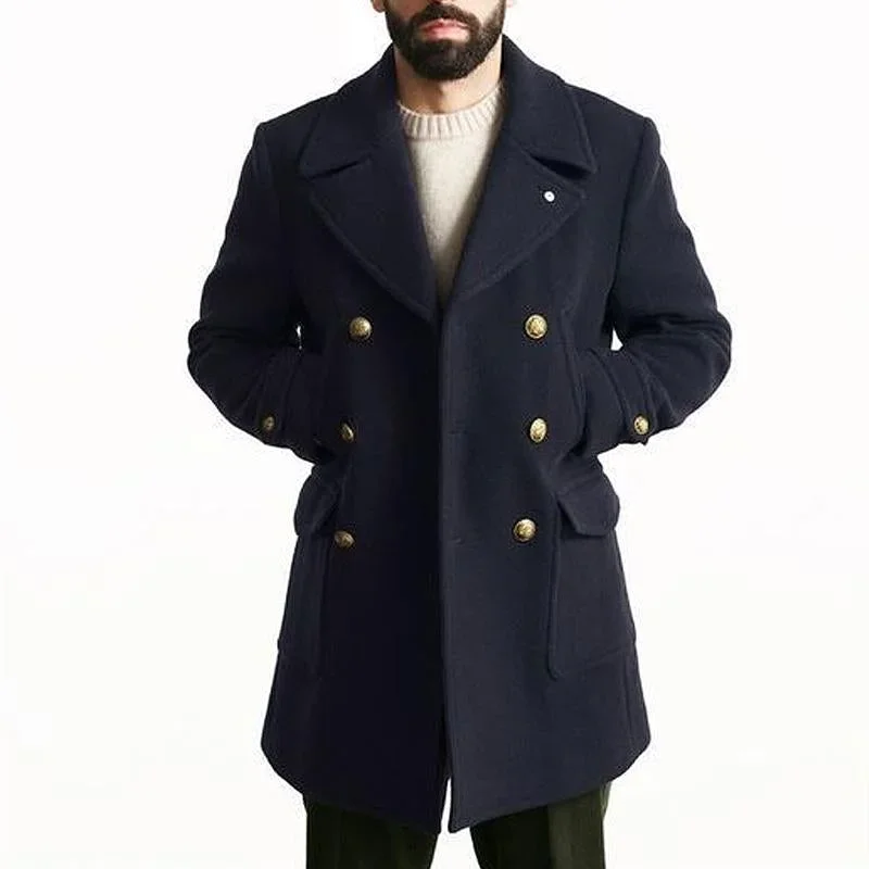 mens-vintage-solid-color-woolen-lapel-coat-26520427y