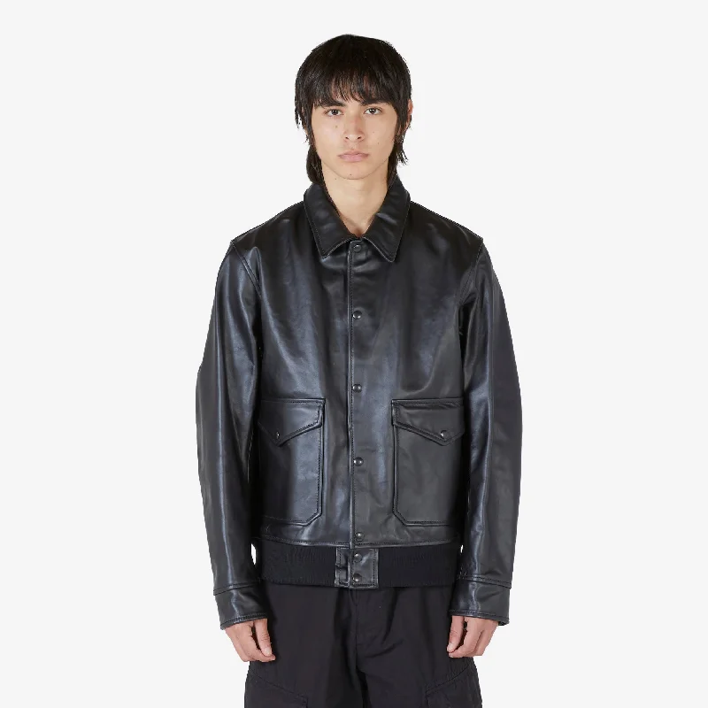 MIL Blouson Leather Black