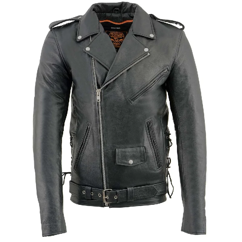 milwaukee-leather-mens-classic-side-lace-police-style-motorcycle-jacket-1