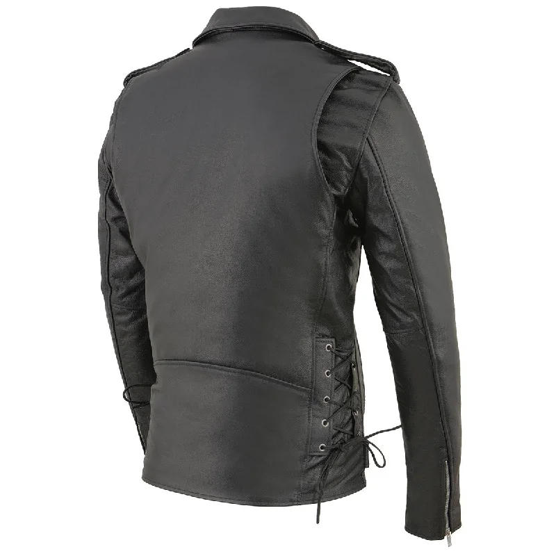 milwaukee-leather-mens-classic-side-lace-police-style-motorcycle-jacket-1