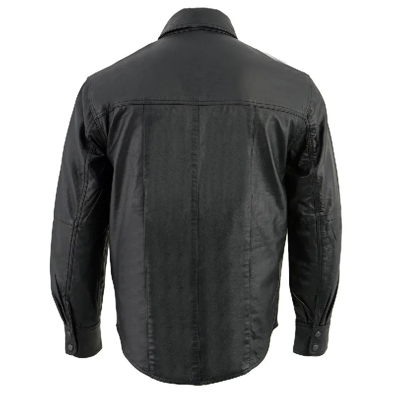 milwaukee-leather-mens-lightweight-snap-down-black-leather-shirt