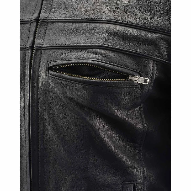 milwaukee-leather-mens-sporty-crossover-black-leather-scooter-jacket-with-gun-pocket