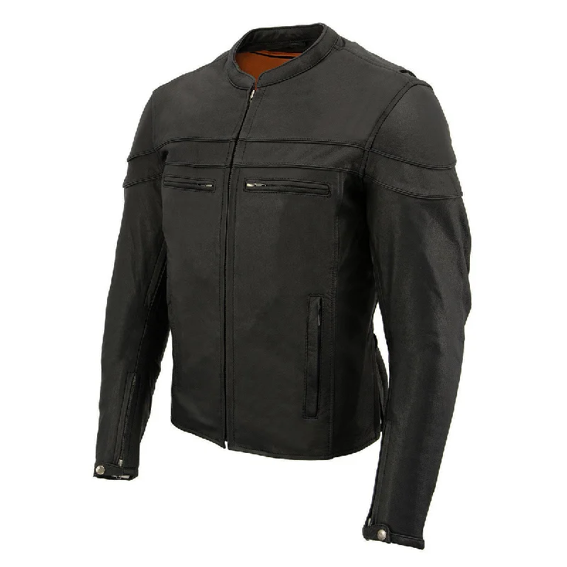 milwaukee-leather-mens-sporty-crossover-black-leather-scooter-jacket-with-gun-pocket