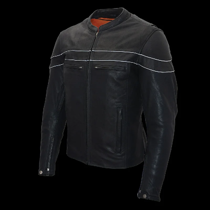 milwaukee-leather-mens-sporty-crossover-black-leather-scooter-jacket-with-gun-pocket