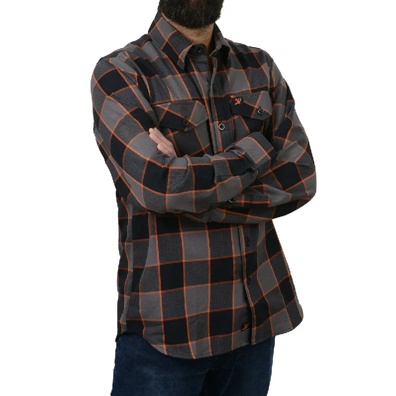 milwaukee-leather-mng11648-mens-button-front-long-sleeve-cotton-flannel-shirt