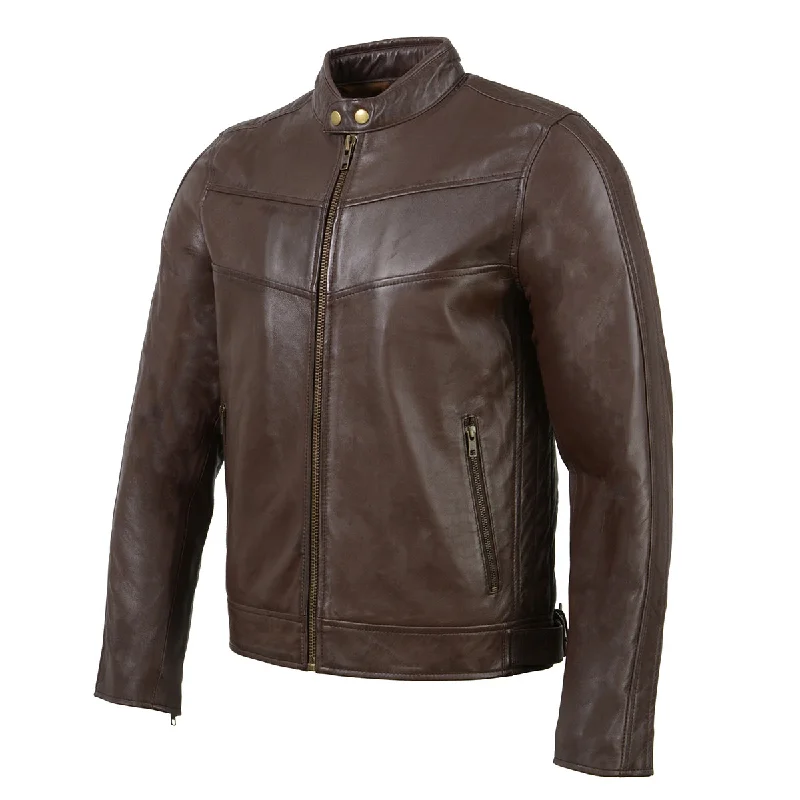 milwaukee-leather-sfm1835-mens-brown-leather-stand-up-collar-leather-jacket-with-side-buckles-lower-back-padding