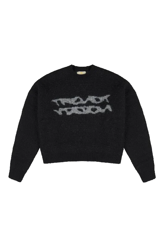 Mohair Logo Knit