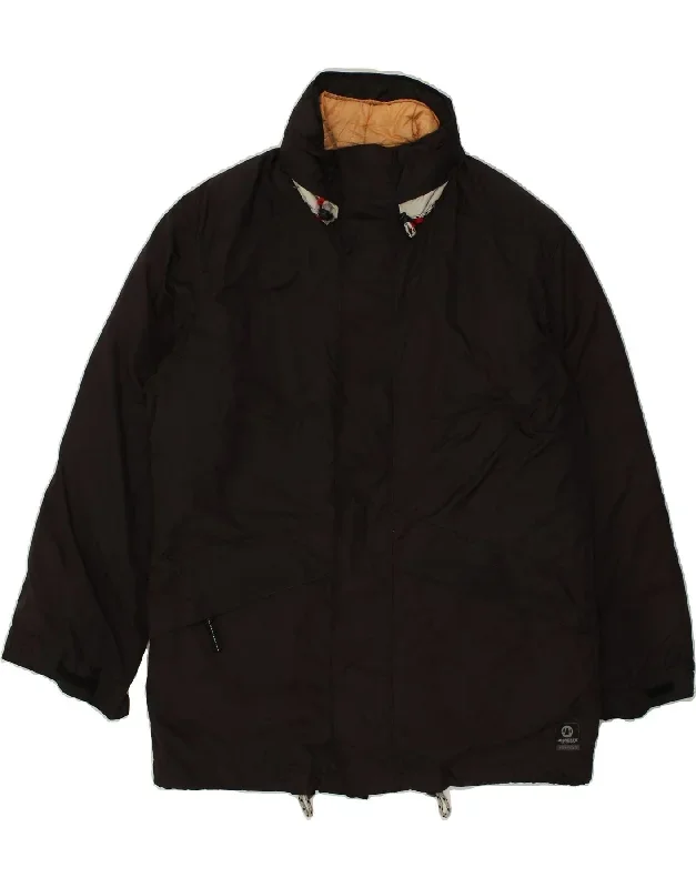 MURPHY & NYE Mens Windbreaker Jacket UK 40 Large Black Polyester