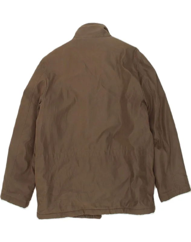 napapijri-mens-windbreaker-jacket-uk-40-large-brown-polyester