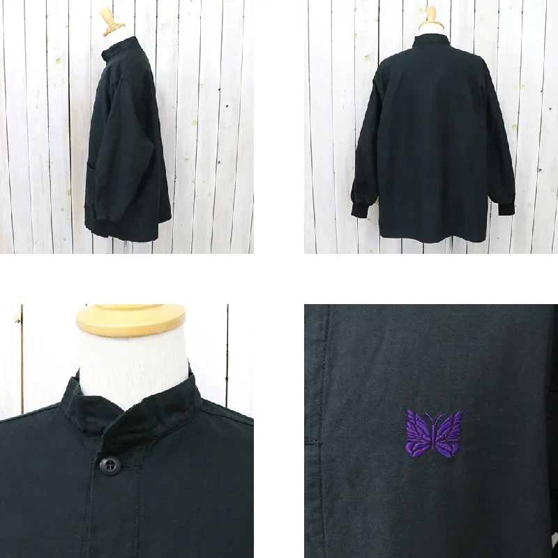 Needles『S.C.Army Shirt-Back Sateen?Black)