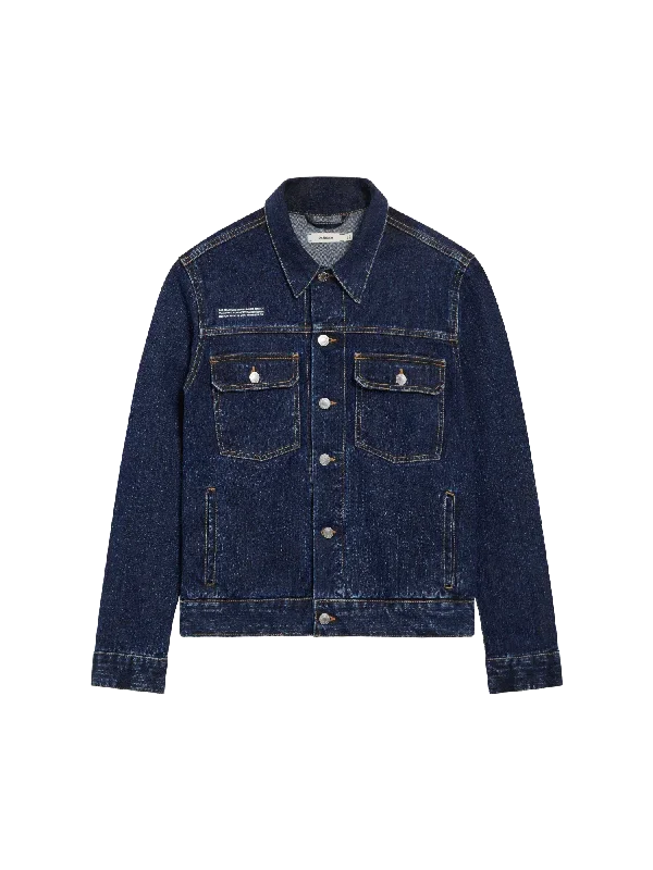 Nettle Denim Jacket—rinse wash