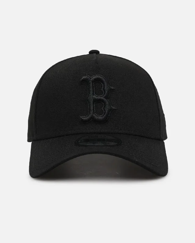 New Era Boston Red Sox 9FORTY A-Frame Snapback Black/Black