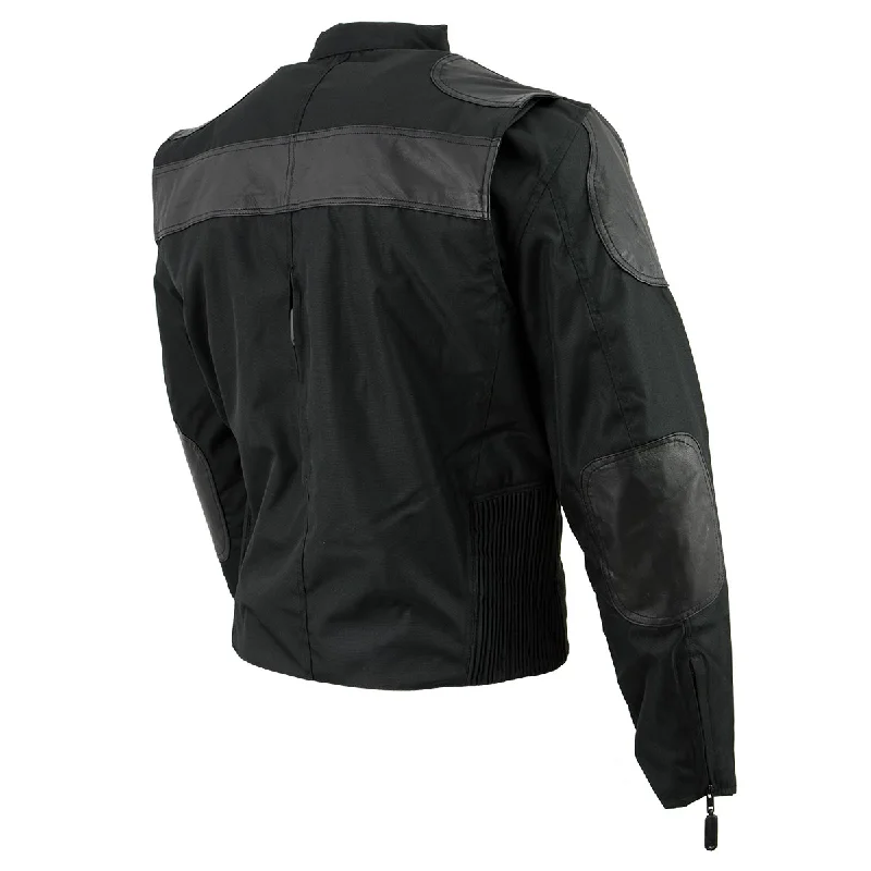 nexgen-men-s-sh2177-black-leather-and-textile-vented-armored-racer-jacket