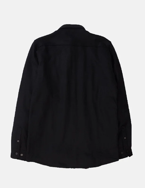 norse-projects-villads-melton-overshirt-black