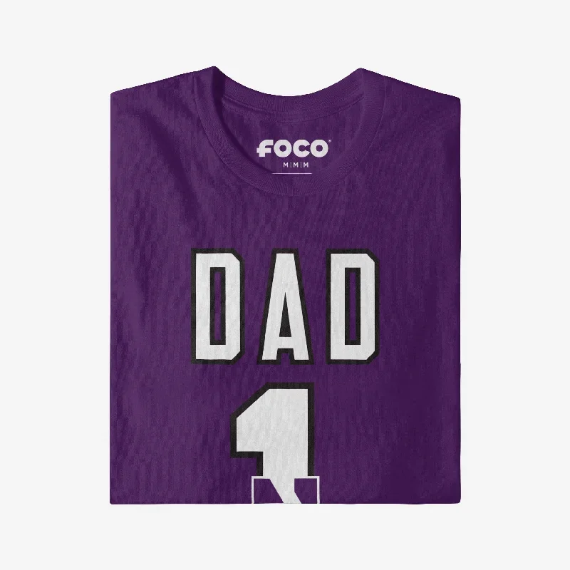 northwestern-wildcats-number-1-dad-t-shirt