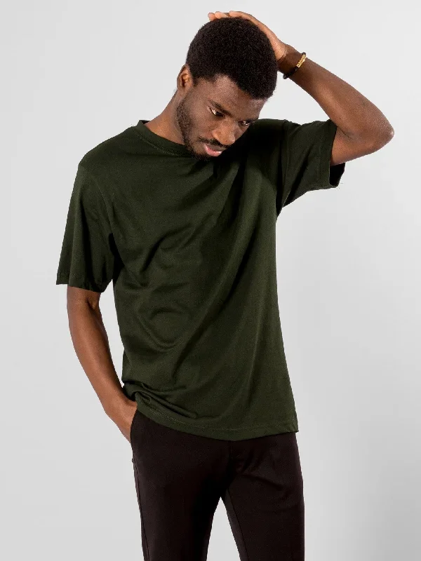 Oversized T-shirt - Bottlegreen