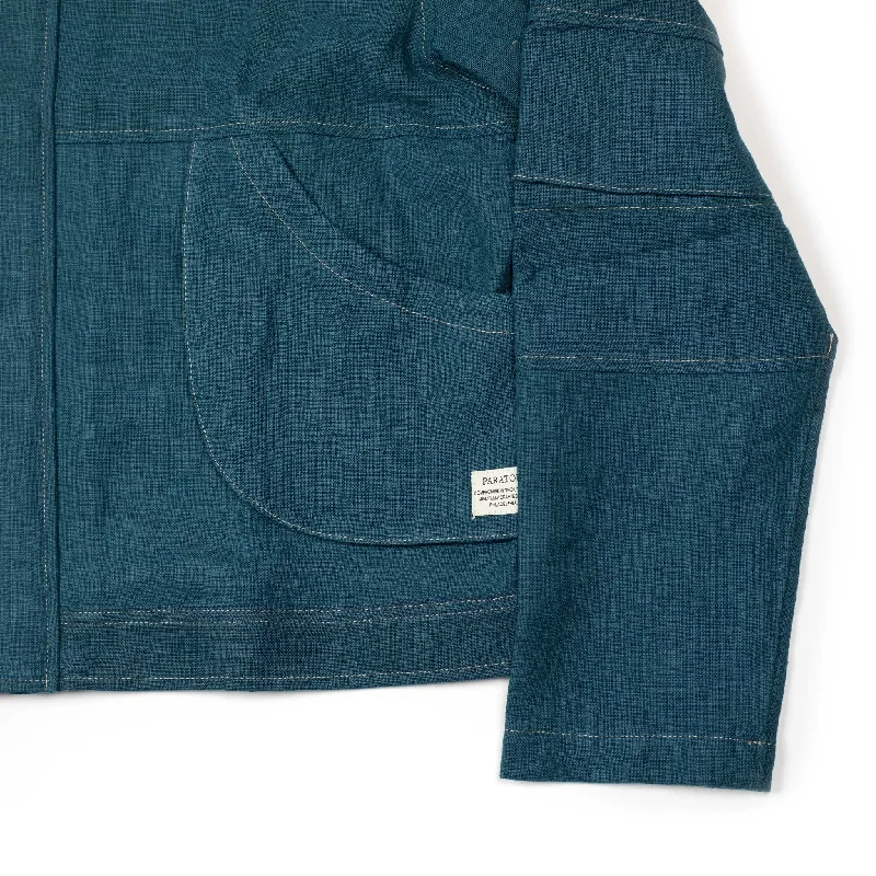 paratodo-pine-blouson-in-petrol-blue-linen-sack-cloth