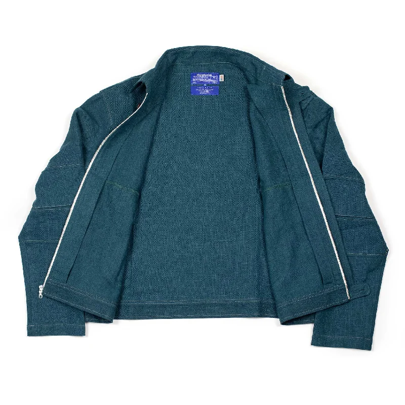 paratodo-pine-blouson-in-petrol-blue-linen-sack-cloth