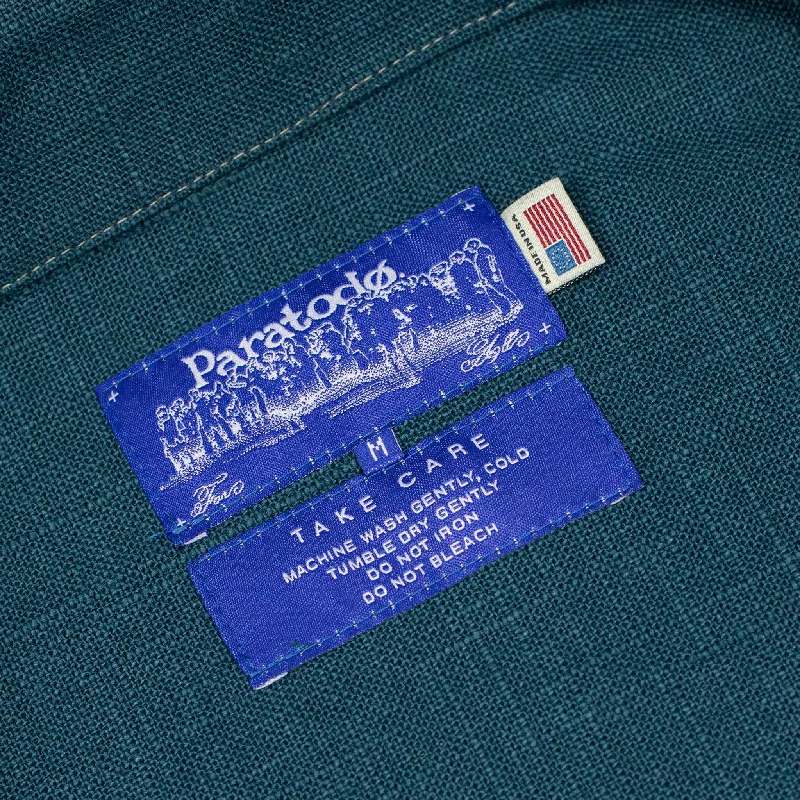 paratodo-pine-blouson-in-petrol-blue-linen-sack-cloth