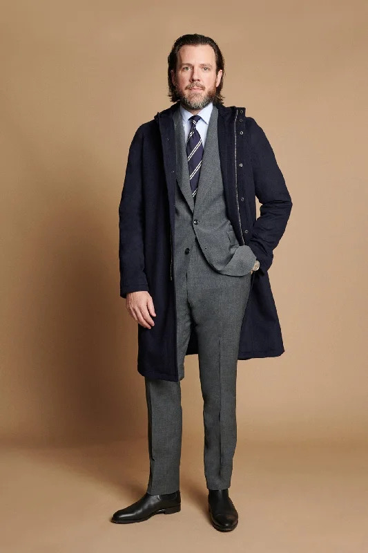 Park Ave Wool Crossover Coat