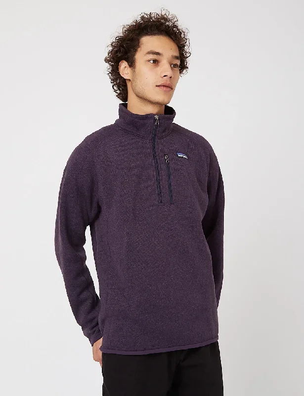 Patagonia Better Sweater Quarter Fleece - Piton Purple