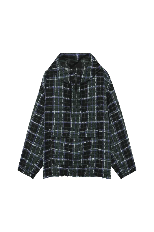 Plaid Anorak