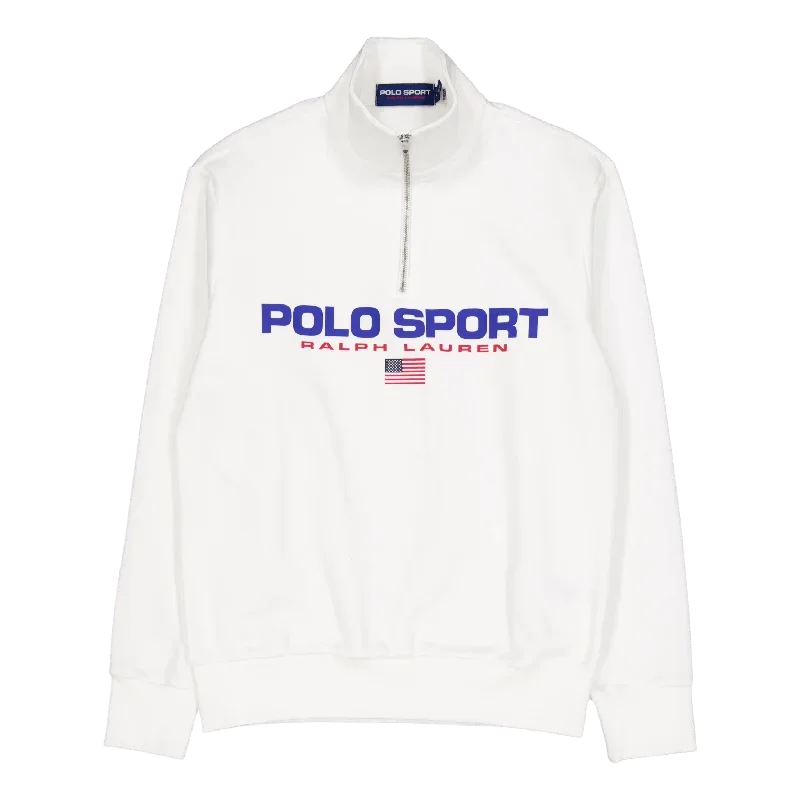 Polo Sport Fleece Sweatshirt White