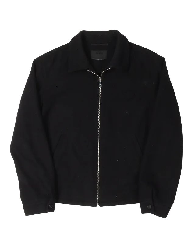 Cashmere Blend Blouson