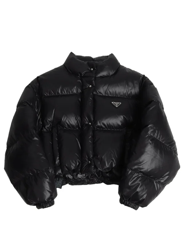 Cropped Puffer Jacket