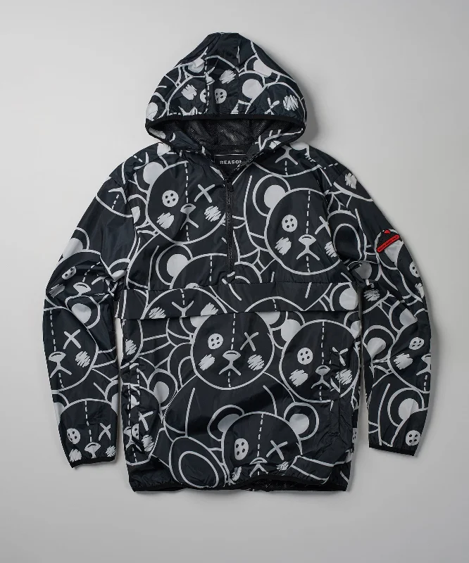 Punk Teddy Half-Zip Anorak