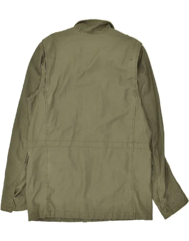 quiksilver-mens-military-jacket-uk-40-large-green-cotton