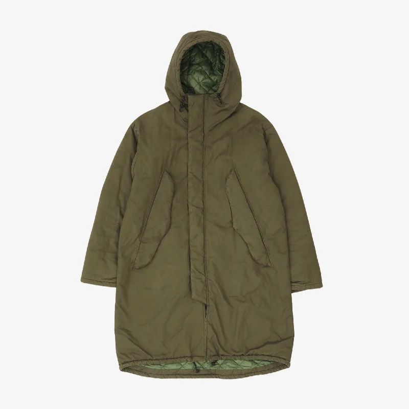 Quilted Military Parka