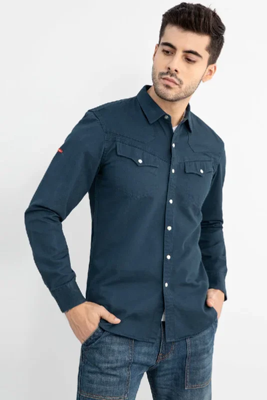 Quintuple Navy Shirt