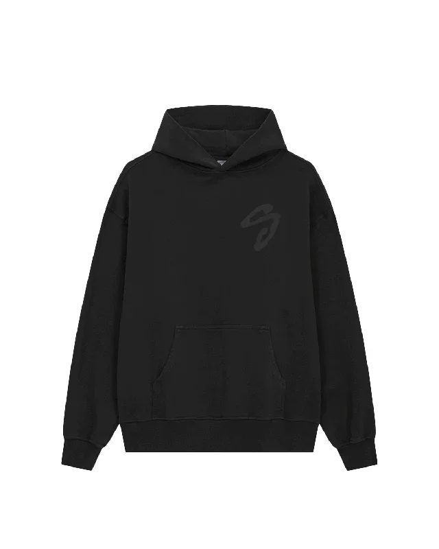 Color Reflective Garment Dye Hoodie