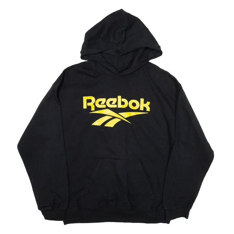 REEBOK Black Hoodie M