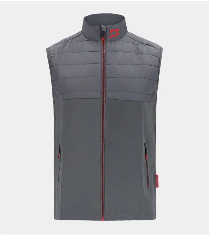 REFLEX GILET - CHARCOAL / RED