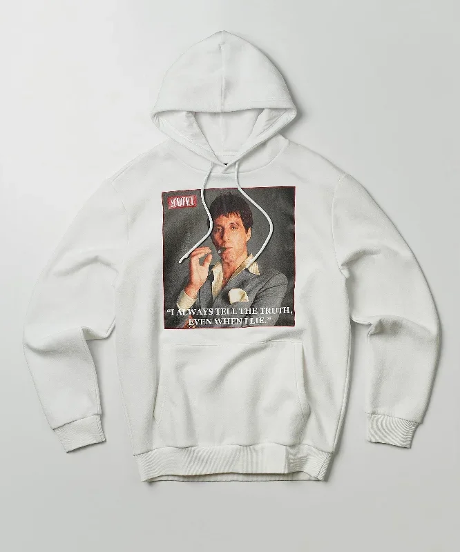 Scarface Truth Hoodie - White