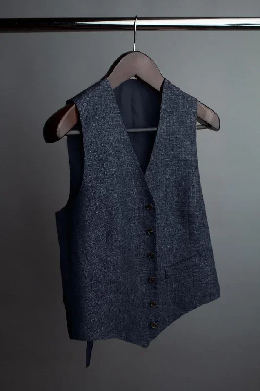 Signature Wool & Linen Vest