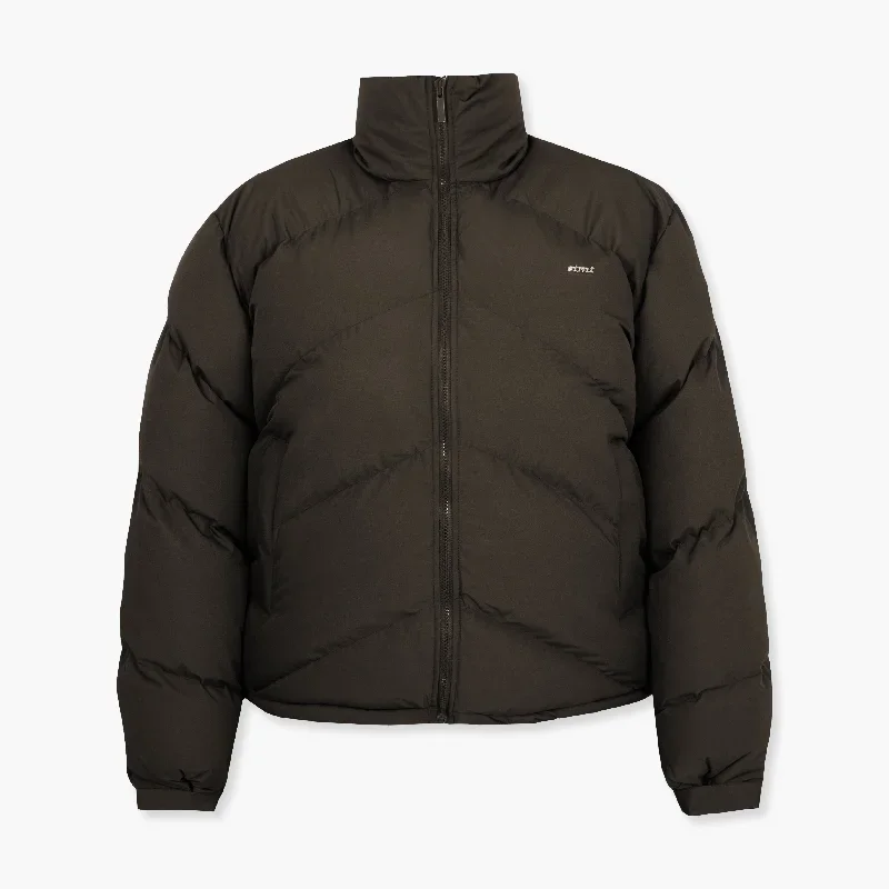 STMT PUFFER JACKET KHAKI