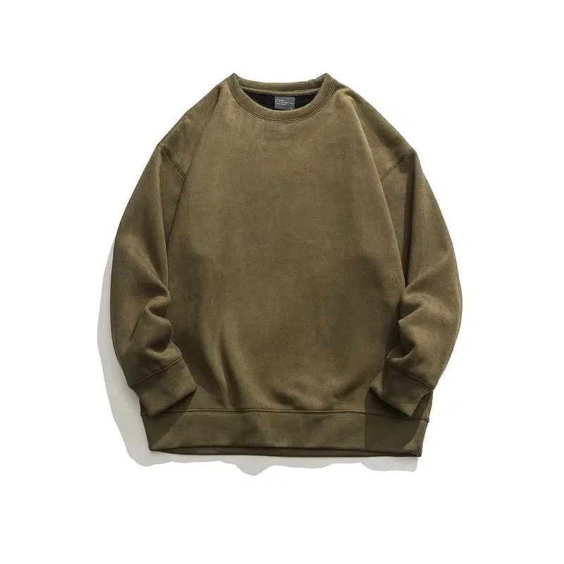 suede-round-neck-sweatshirt