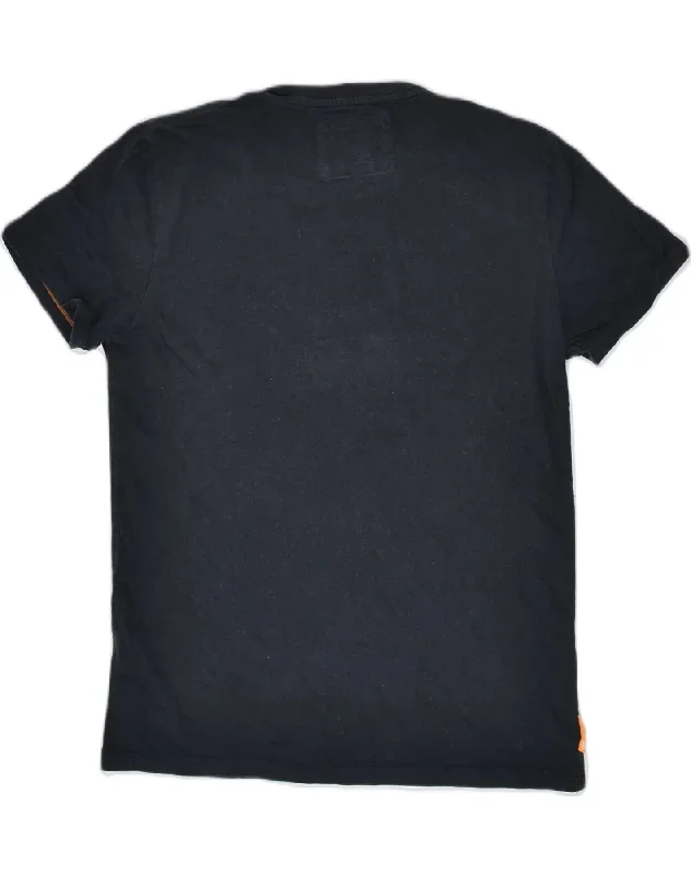 superdry-mens-t-shirt-top-large-navy-blue-cotton-9