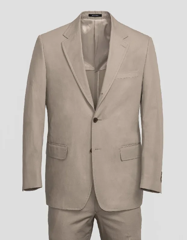 TAN POPLIN SUIT