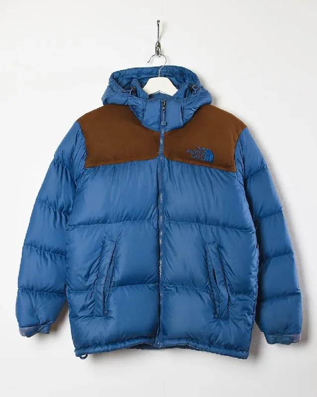 The North Face Hooded Nuptse 700 Down Puffer Jacket - Small