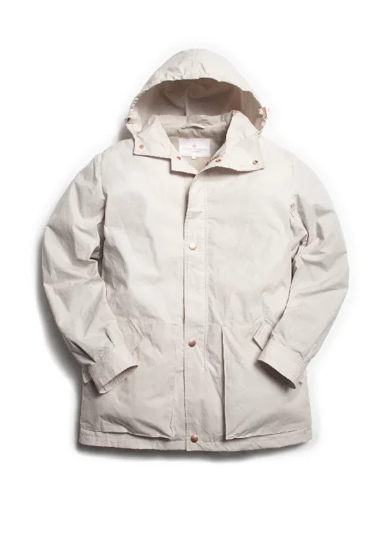 The Portobello Parka - Alabaster