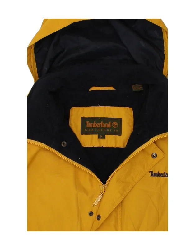 timberland-mens-hooded-windbreaker-jacket-uk-38-medium-yellow-polyester