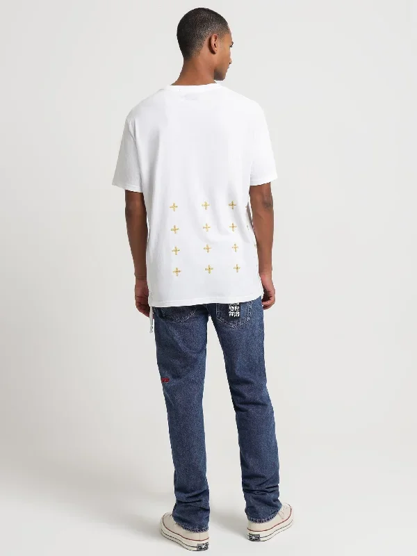 token-kash-short-sleeve-t-shirt-in-white