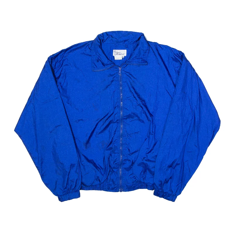 TONIX Shell Jacket Blue Nylon 90s Mens S