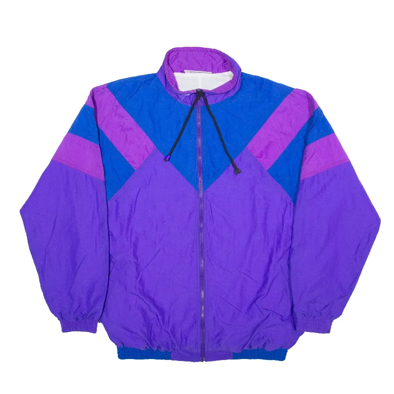 BAUKNECHT Mens Shell Jacket Purple 90s L