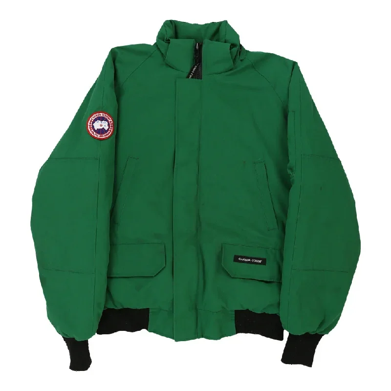 Canada Goose Puffer - Medium Green Down And Feather