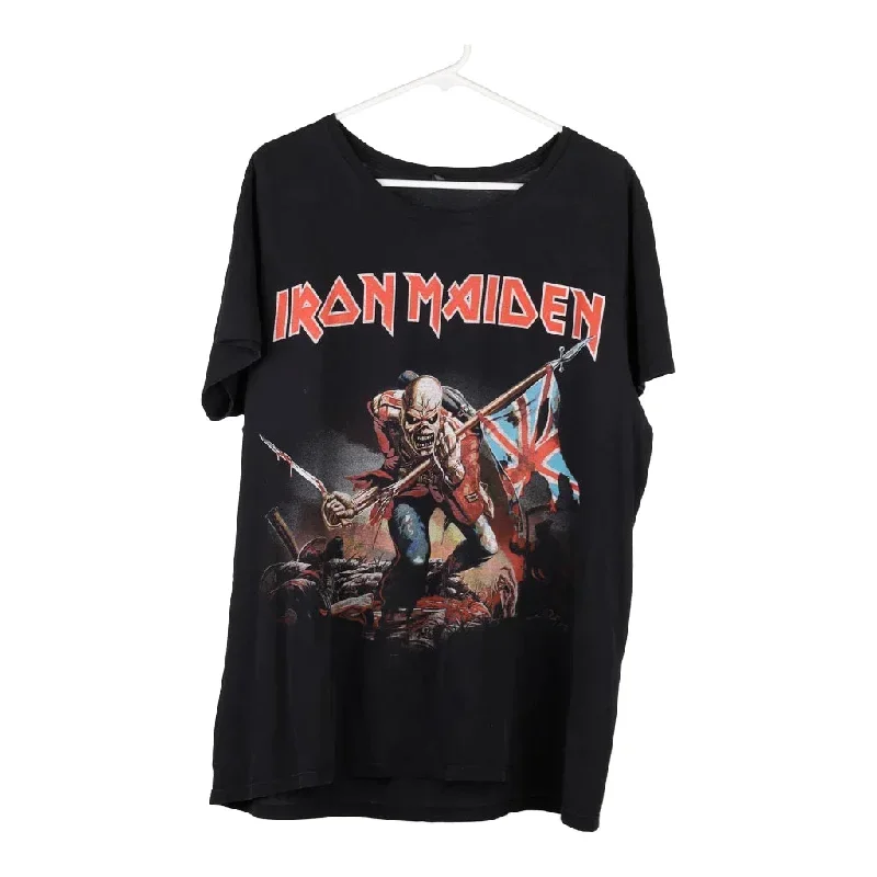 Iron Maiden Bay Island T-Shirt - XL Black Cotton